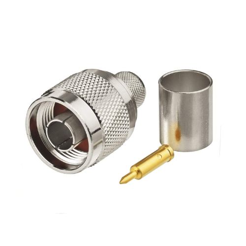 Connector LMR 400 N Crimp Plug Male
